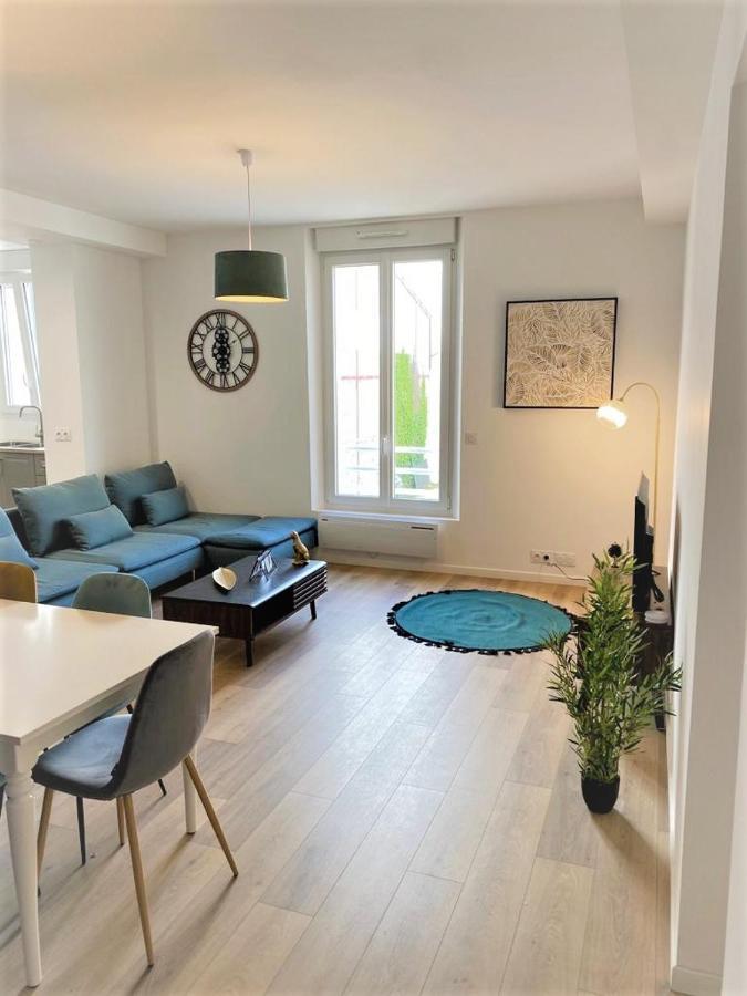 Ponsardin #55 Spacieux Appartement 3 Ch 6 Couchages Reims Bagian luar foto