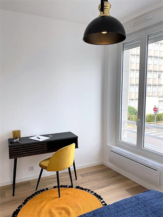 Ponsardin #55 Spacieux Appartement 3 Ch 6 Couchages Reims Bagian luar foto