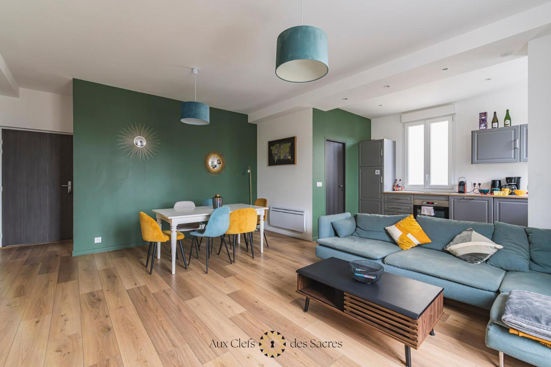 Ponsardin #55 Spacieux Appartement 3 Ch 6 Couchages Reims Bagian luar foto